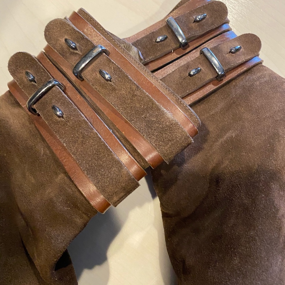 Givenchy Platform Booties Size 35 - image 4